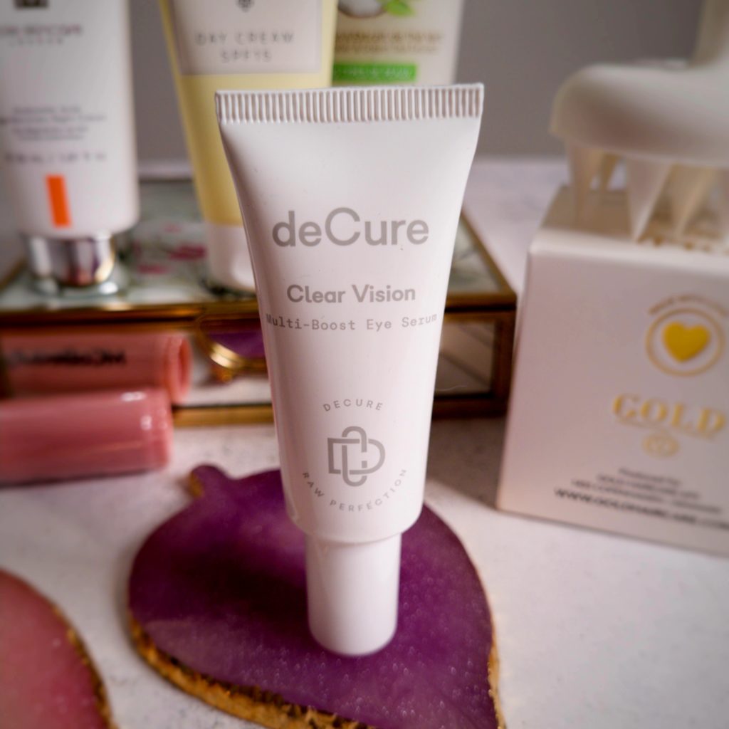 deCure Clear Vision Multi-Boost Eye-Serum on vegaanista kosmetiikkaa.